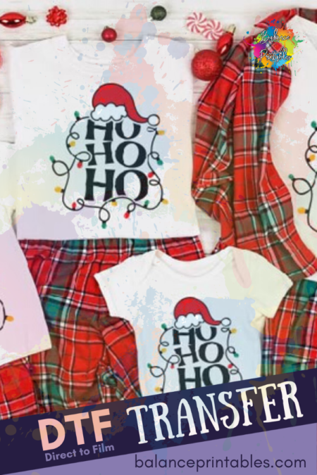Ho Ho Ho - DTF Transfer
