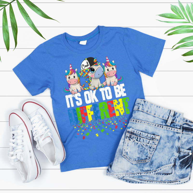It's Ok To Be Different - DTF Transfer - Balance Printables