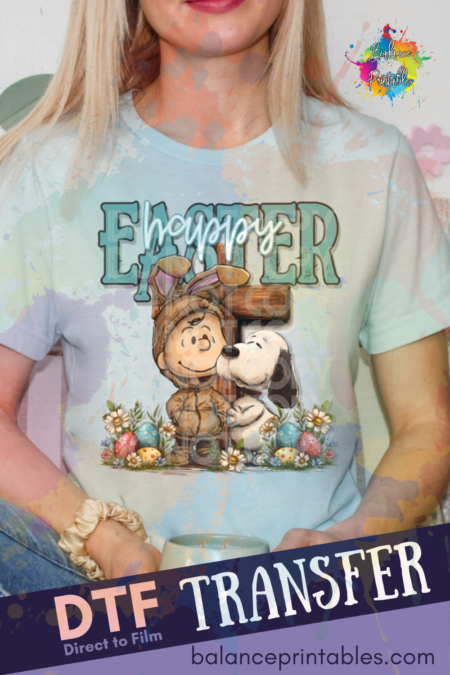 Happy Easter - DTF Transfer